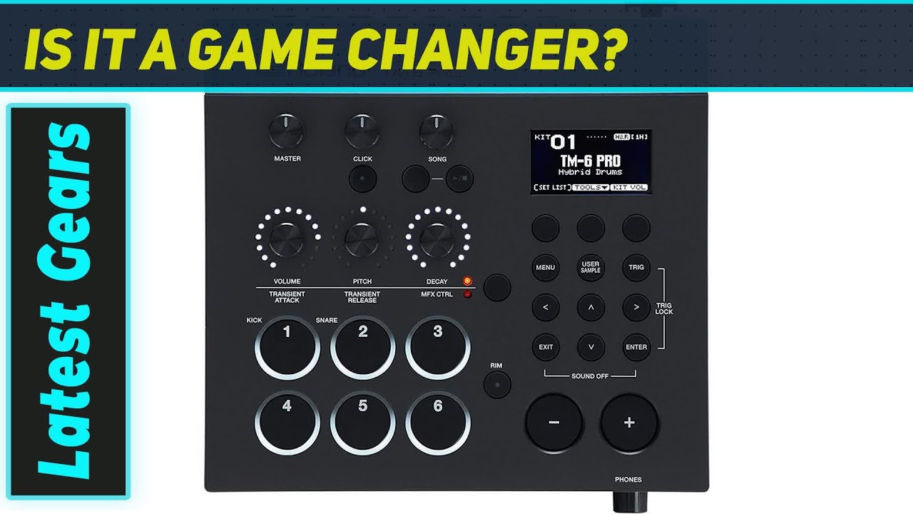 ROLAND TM-6 PRO: Лучший гибридный барабанный инструмент