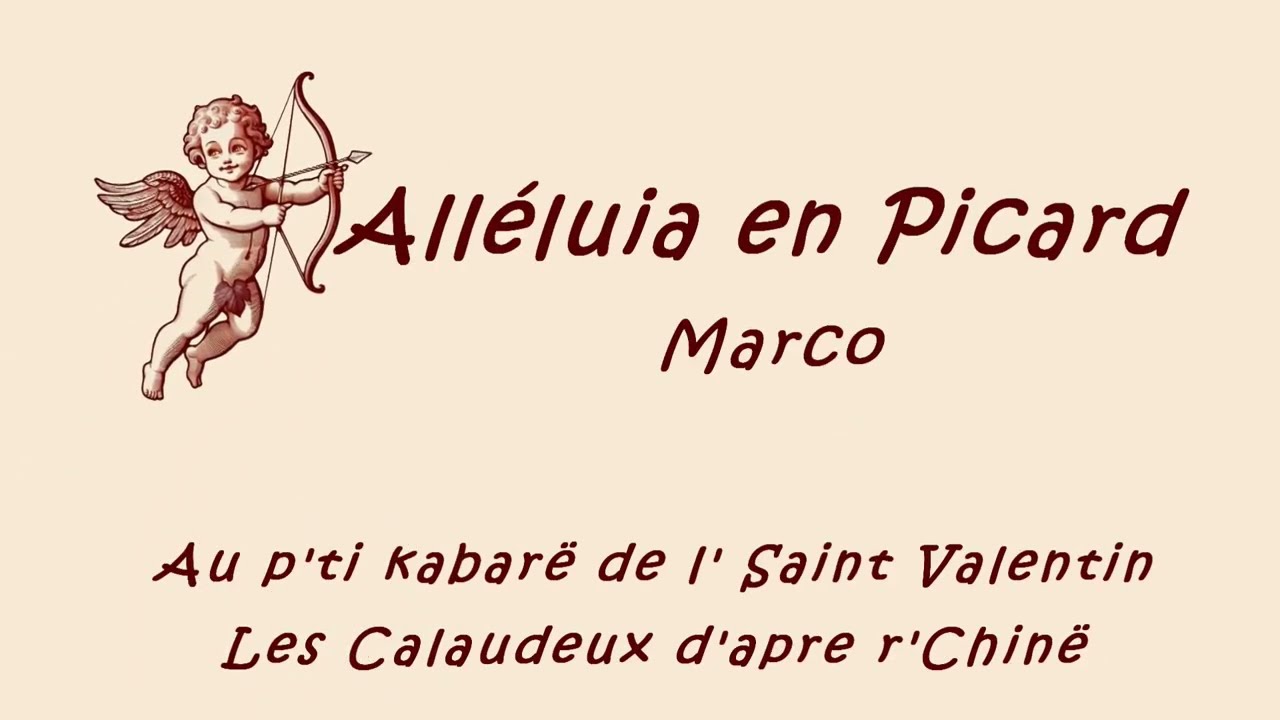 Alléluia En Picard - Les Calaudeux - 2026