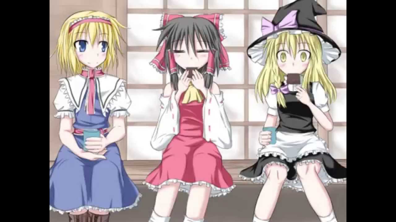 Marisa and Alice's Cookie Kiss (English Dub)