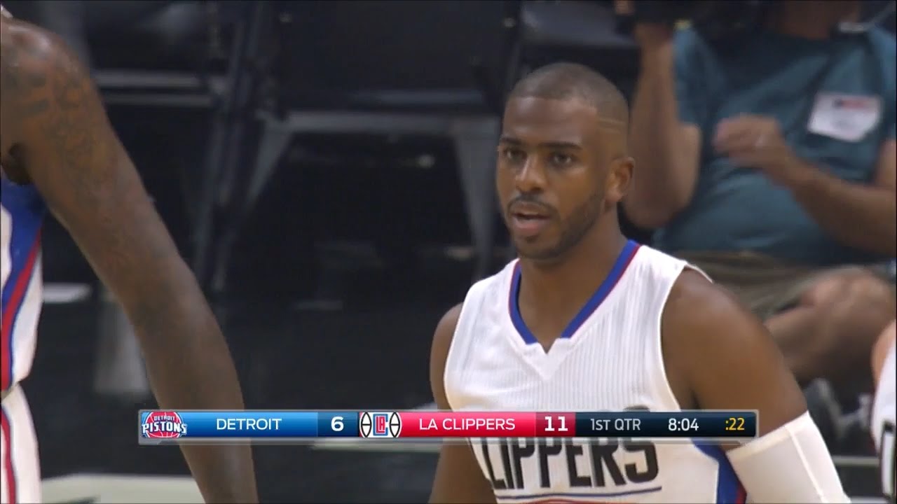 Detroit Pistons vs LA Clippers - 1st Half Highlights | November 7, 2016 | 2016-17 NBA Season