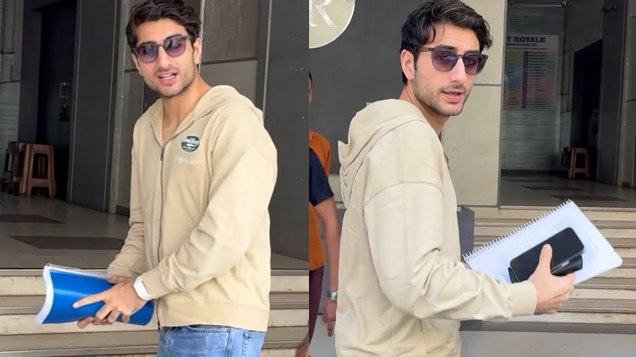 Ibrahim Ali Khan Spotted In Andheri