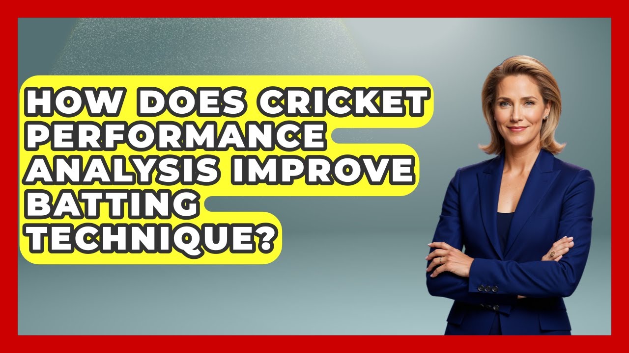 How Does Cricket Performance Analysis Improve Batting Technique? - Cricket Stats Zone
