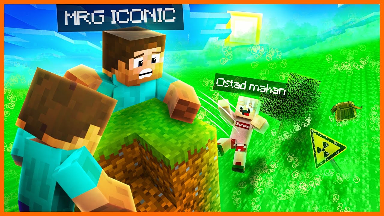 ! ماینکرفت ، اما اسید هر 10 ثانیه بالا میاد | Minecraft , But Acid Rises Every 10 Second !