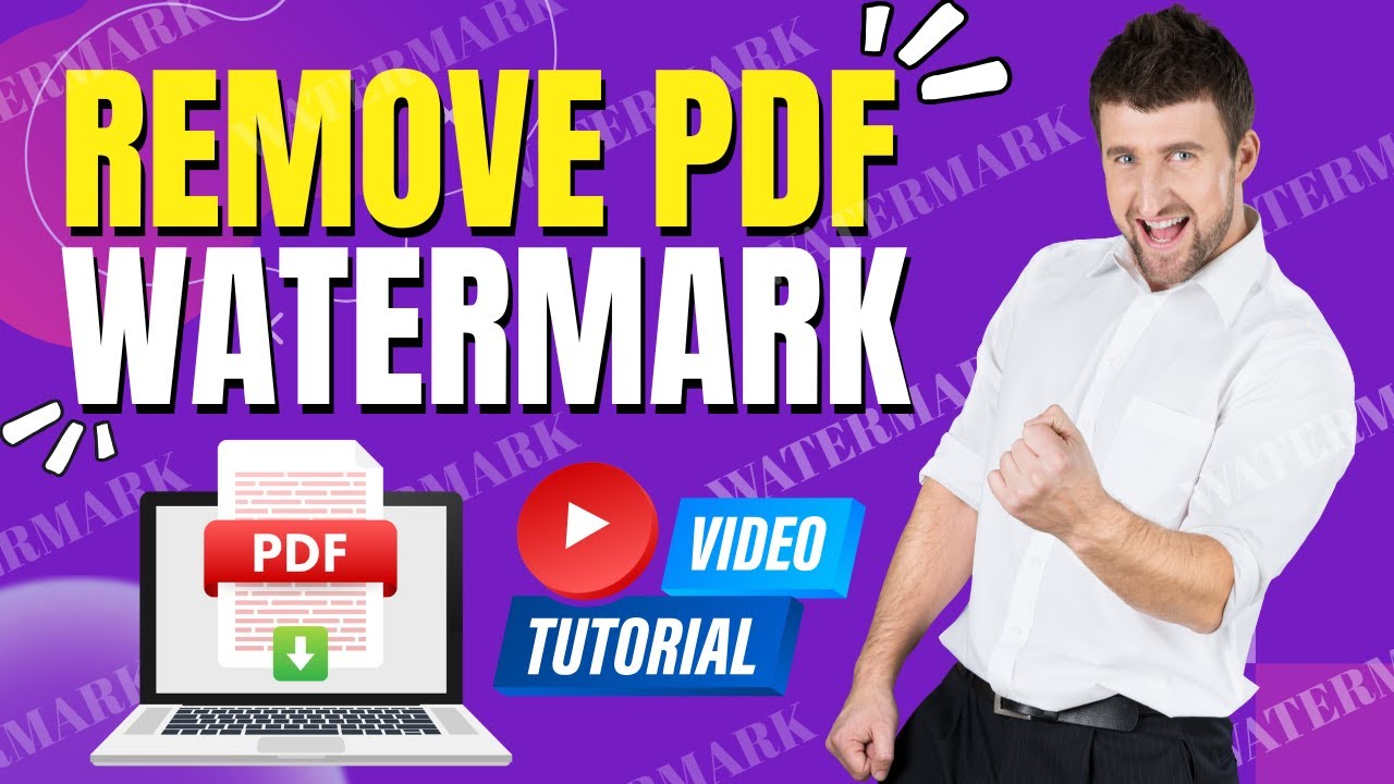 How to Remove Watermark from PDF for Free | Easy & 100% Working Trick