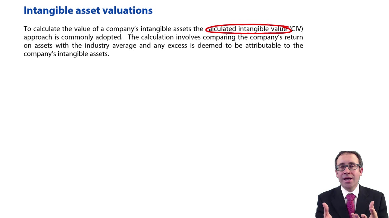 CIMA F3 Net assets and intangibles valuations