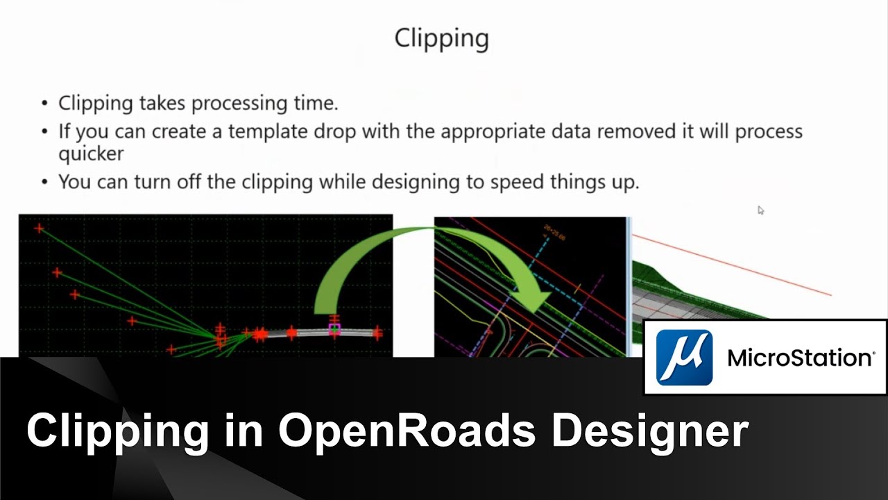 Лучшие практики управления коридорами 04: обрезка в OpenRoads Designer