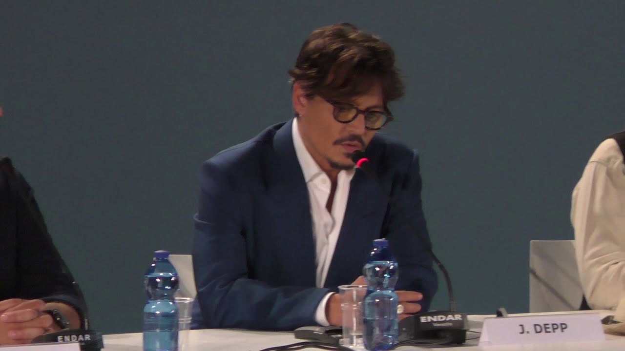 Johnny Depp on Bad Guys and his film Waiting for the Barbarians / Venice Film Festival 2019