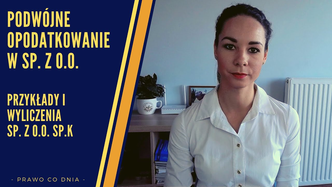 Podwójne opodatkowanie sp. z o.o.