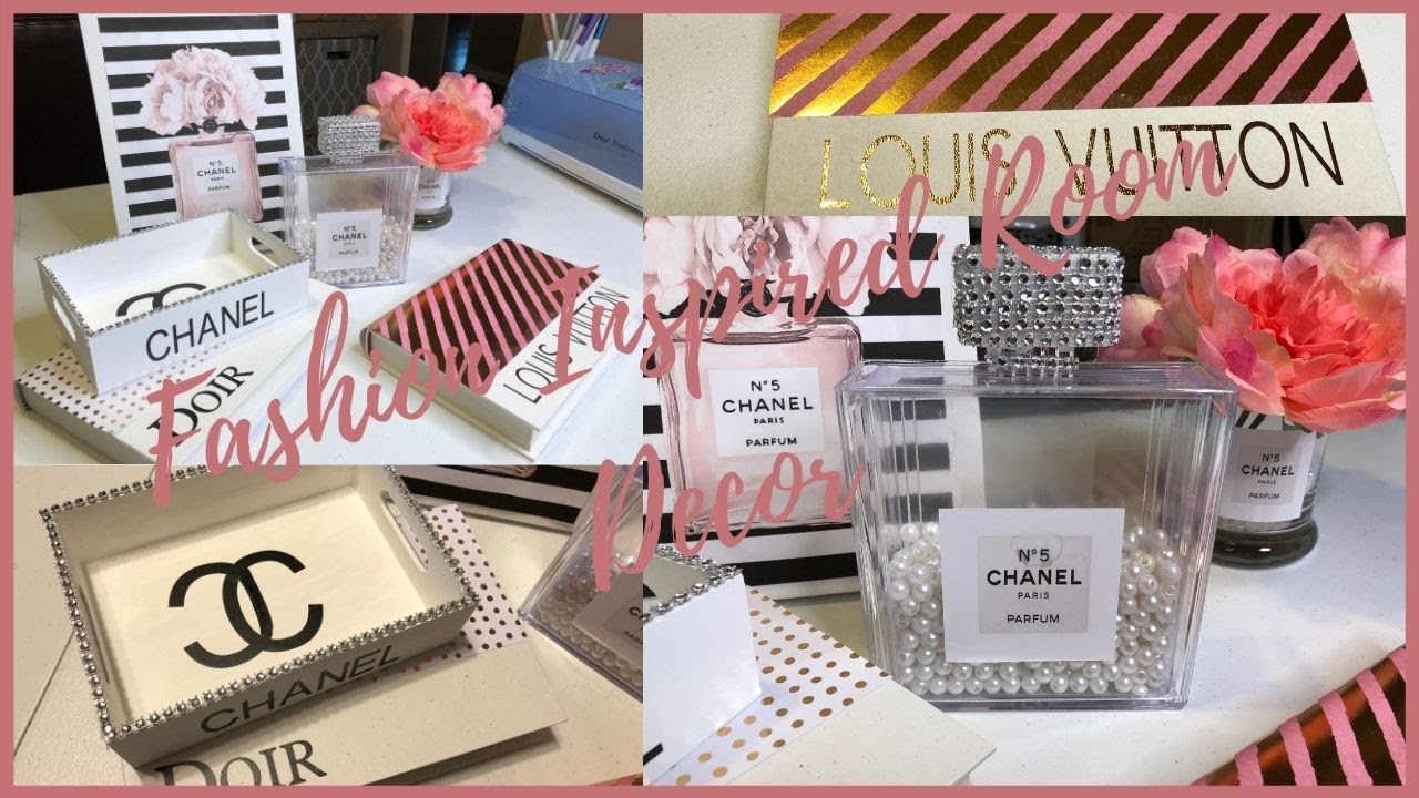 Diy Dollar Tree Chanel Dupes | Chanel Inspired Room Decor!