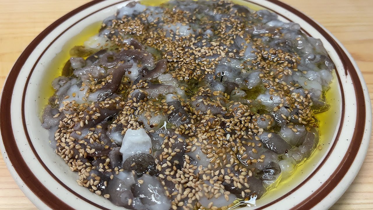 산낙지를 가장 맛있게 먹는 방법을 알려드릴게요, 세발낙지로 만드는 탕탕이 레시피