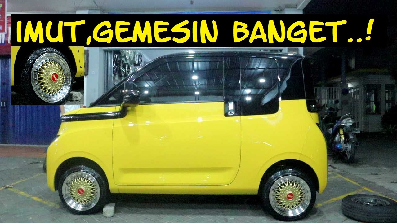 WULING AIR EV DI GINIIN KEREN GAK GUYS...?? #modifikasi #wulingindonesia #otomotif