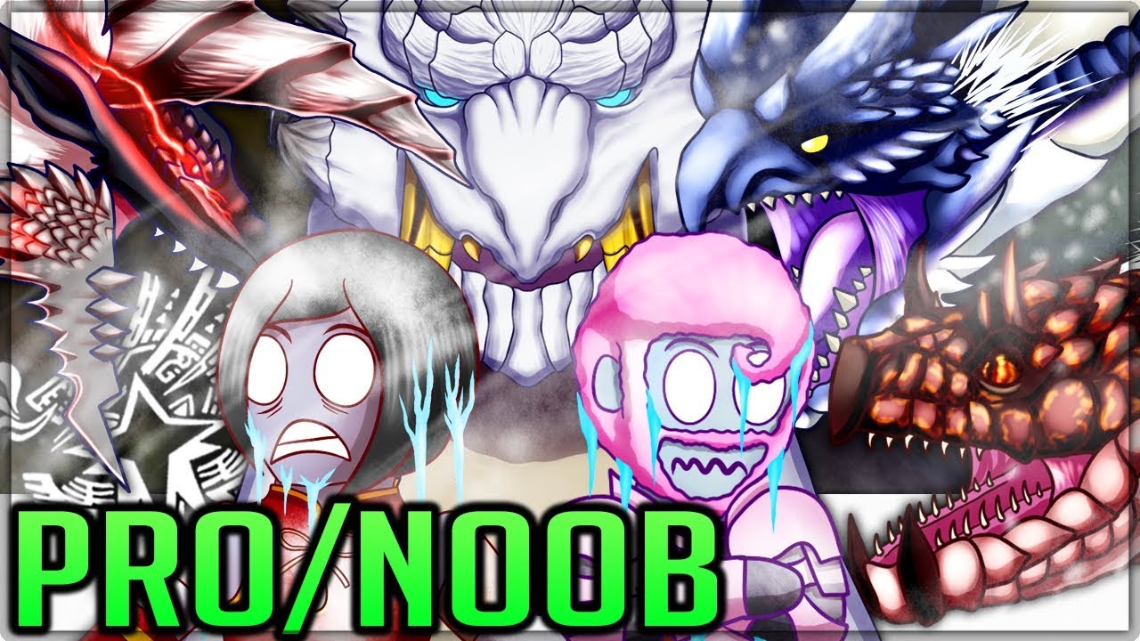 THE FINAL HARDEST ARMOR ROULETTE - Pro and Noob VS Monster Hunter World Iceborne! #proandnoob