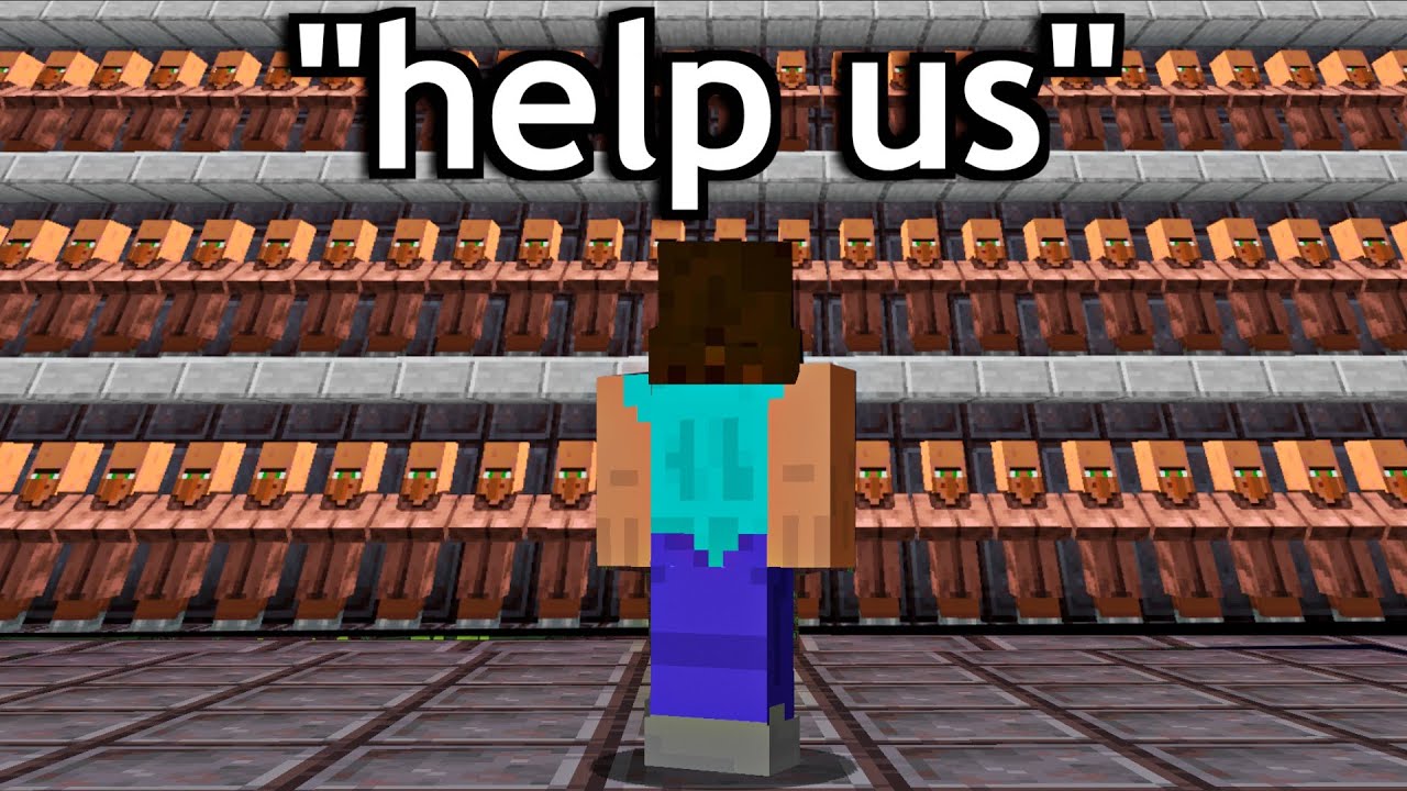 Правда о жителях деревни Minecraft
