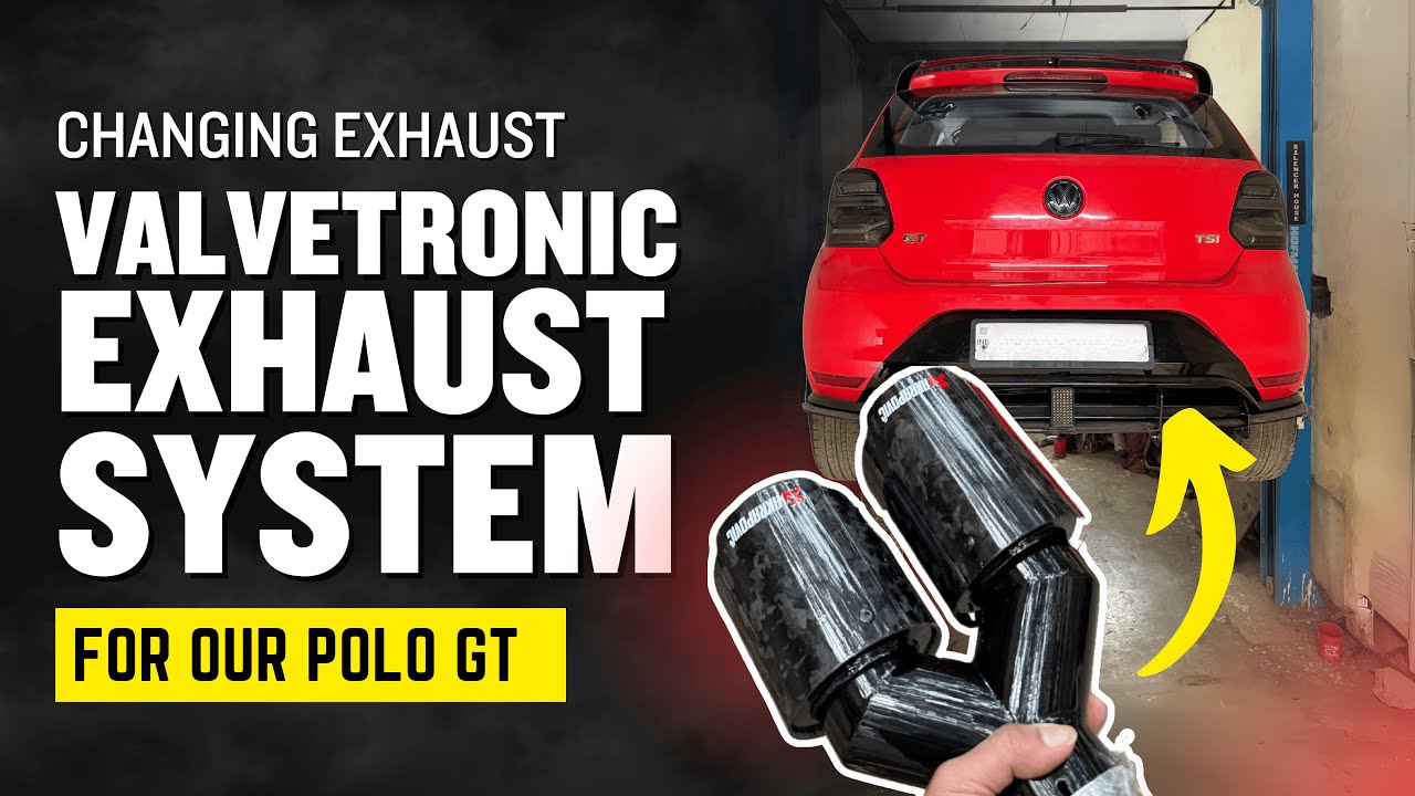 Installing Valvetronic Exhaust In POLO GT | Loud Noises 🔥😍 | Polo GT Modifications Part-3