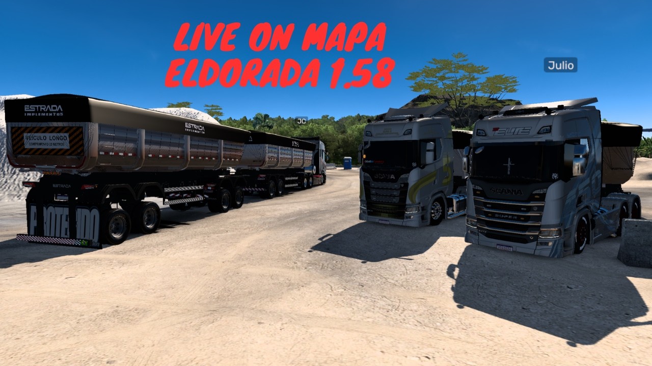 ETS2 - SERVIDO GAITEIRO - MAPA ELDORADO PRO 1.58