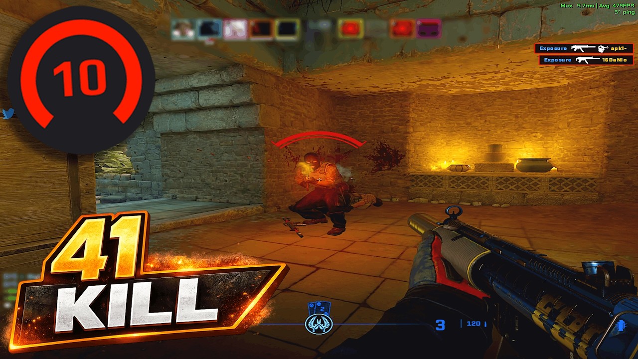CS2 - Faceit 3700+ ELO | De_Ancient'de Maçı Kazanmak için 41 Kill Almam Gerekti! (CS2 Gameplay)🎯