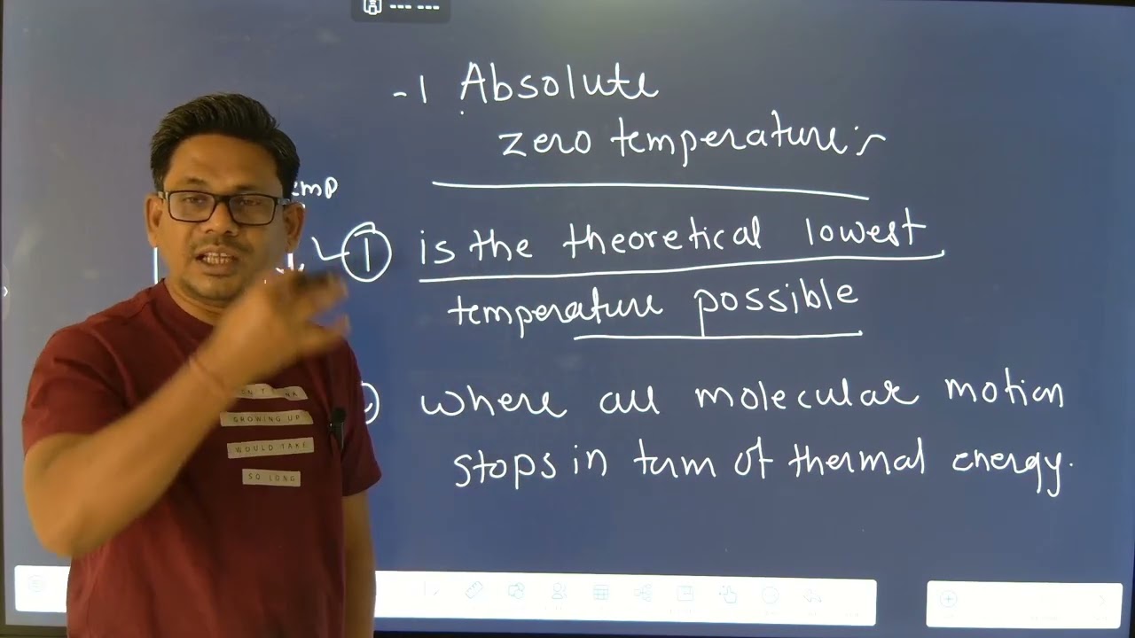 Absolute zero temperature|absolute zero temperature kya hota hai|absolute zero temperature explained