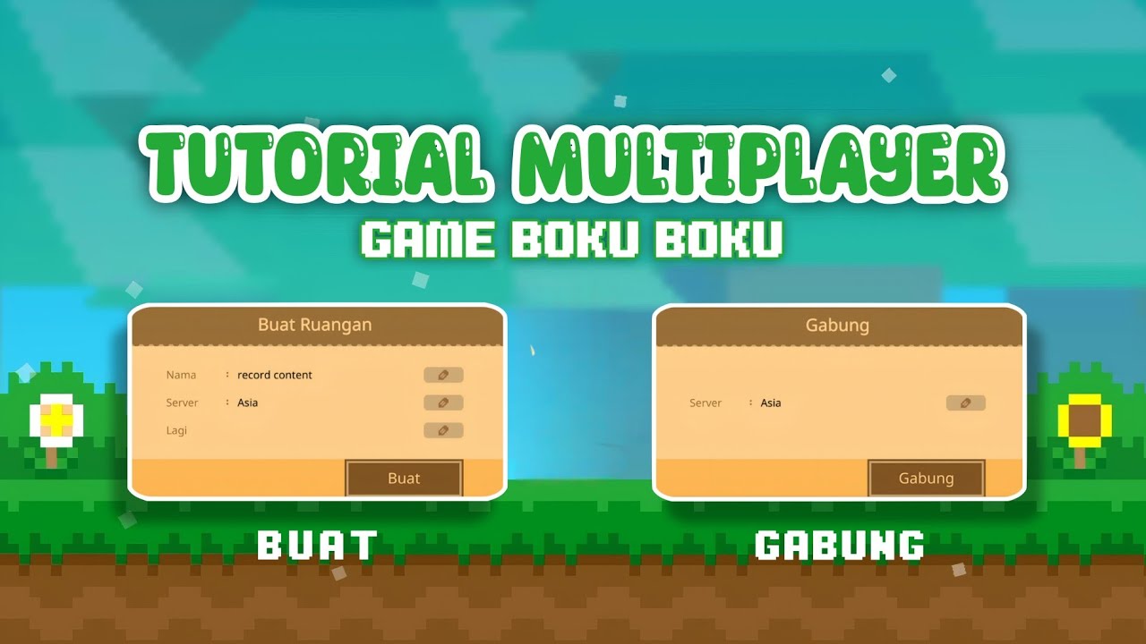 Tutorial cara Multiplayer di game Boku Boku 2025!