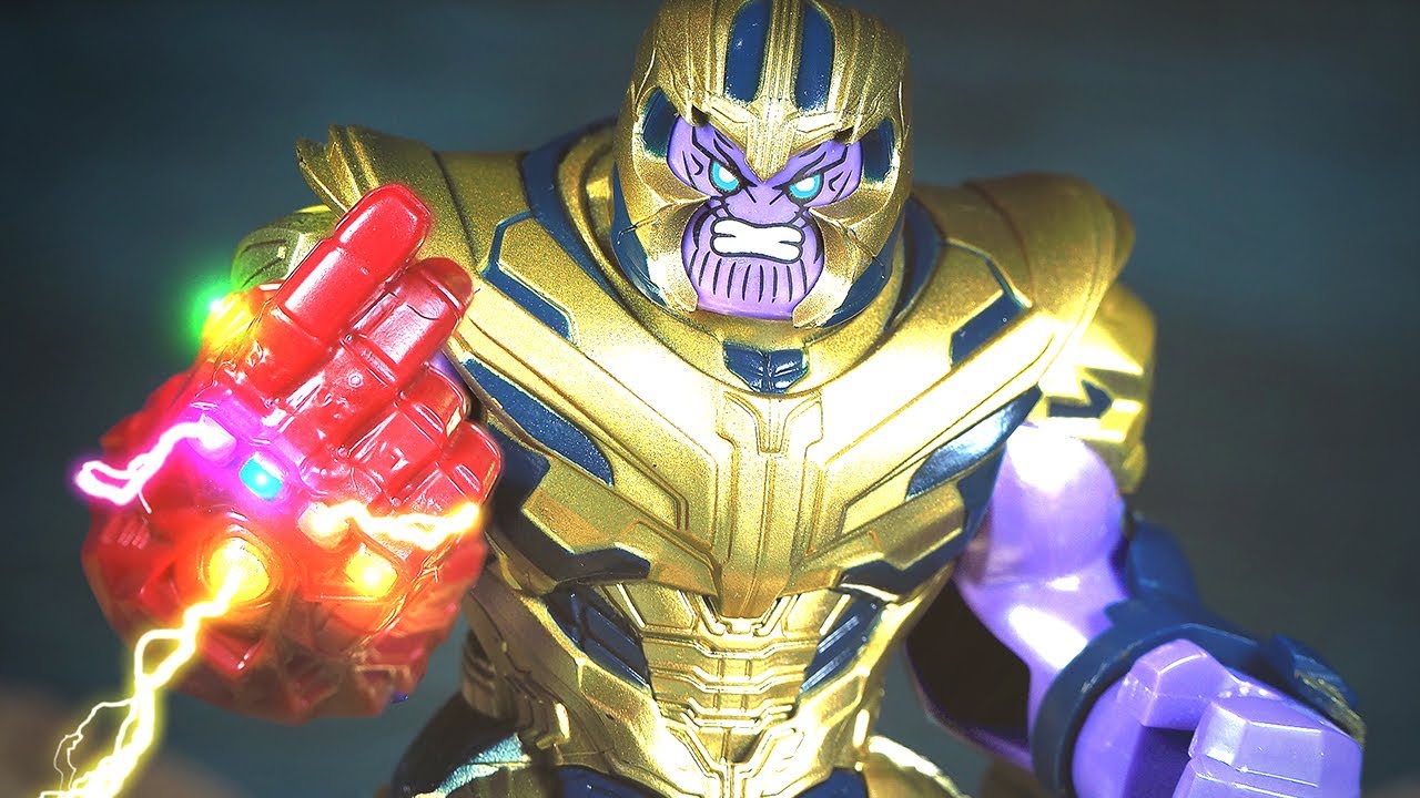 Lego Avengers Endgame Final Battle Thanos Snap Nano Gaunlet Big Figures Unofficial Minifigures