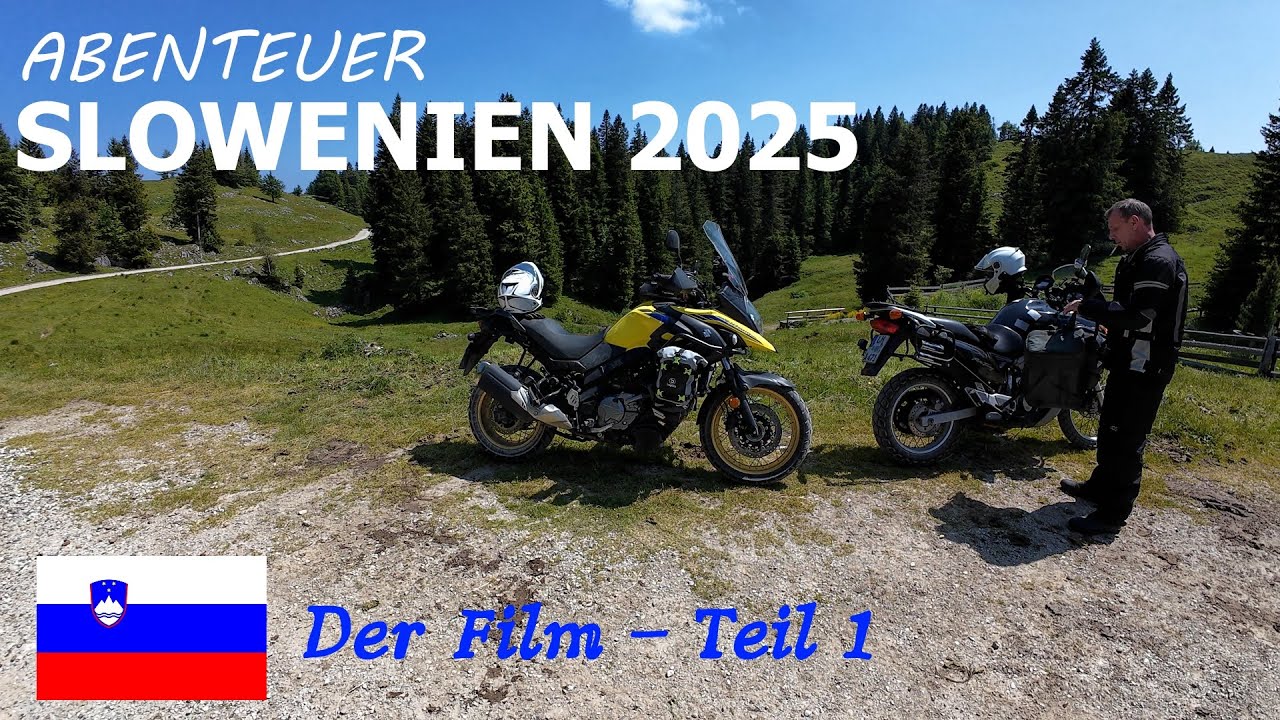 Mit dem Motorrad entdecken wir Slowenien. Eine 11-tägige Motorradtour im Juni 2025.