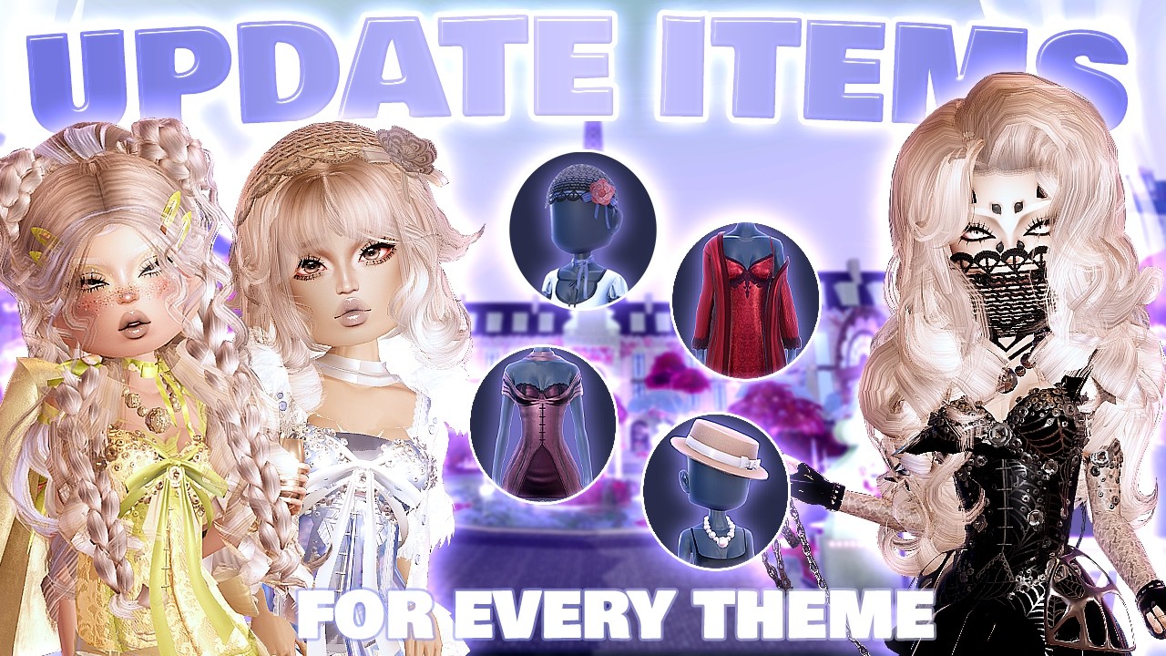 ONLY using the *NEW* VALENTINE'S UPDATE items in Dress to Impress...