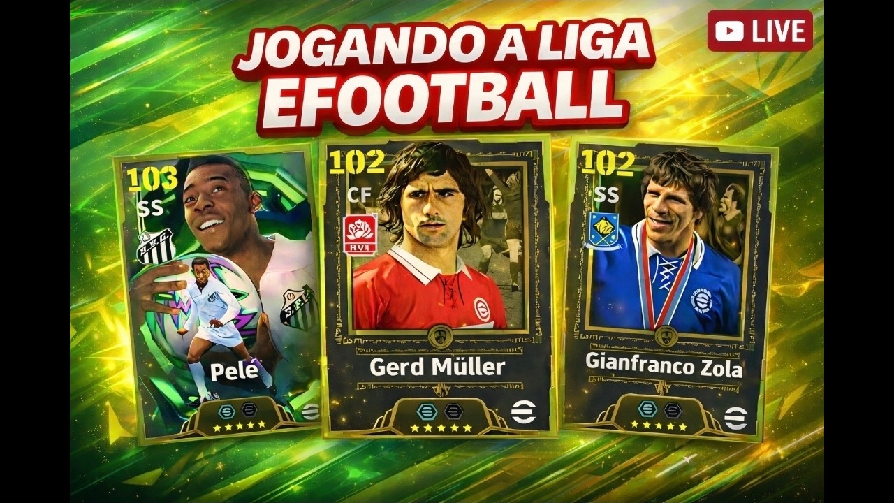 🔴JOGANDO A LIGA EFOOTBALL / PRIMEIRA DIVISÃO / LIVE #82