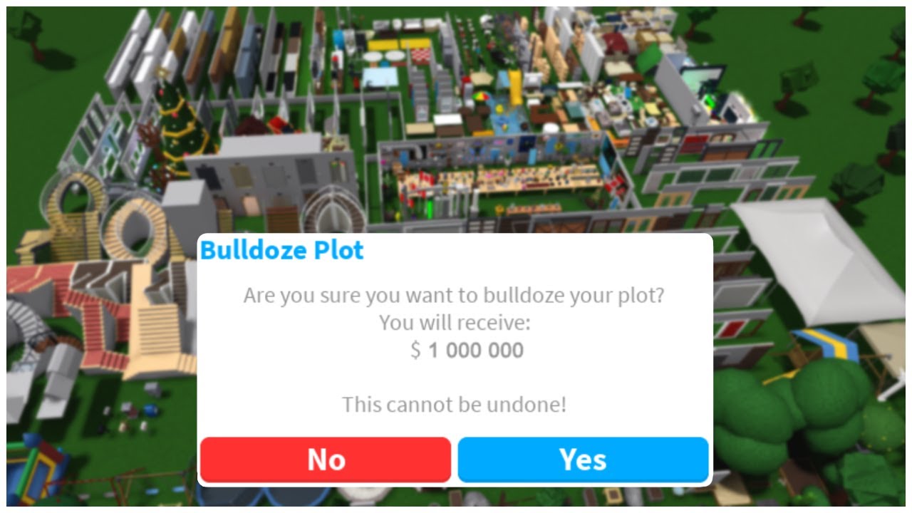 Deleting my Bloxburg plots (Roblox)