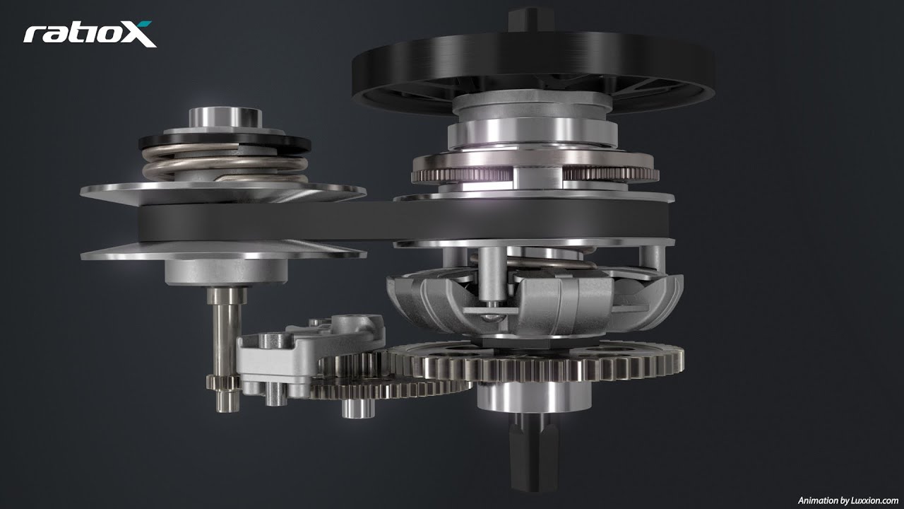 E-bike CVT Transmission Animation (Eurobike 2023)