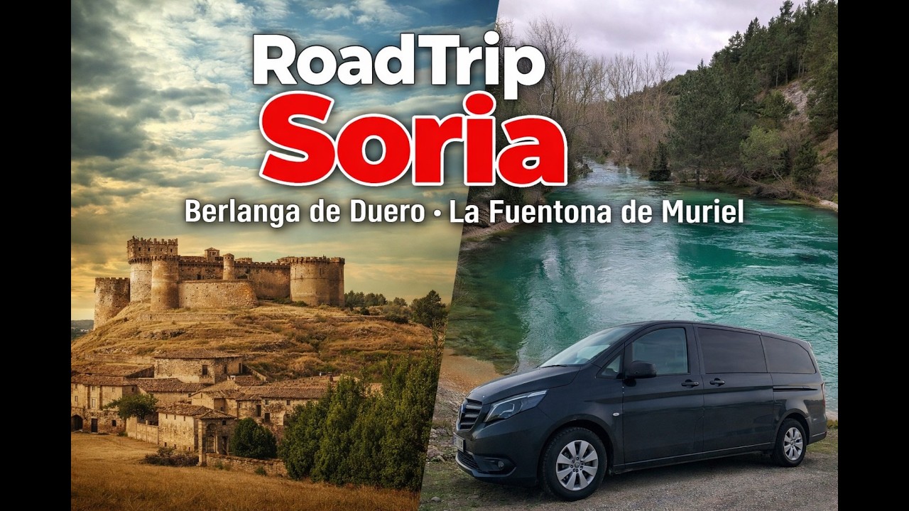 🚐 RoadTrip por Soria (Parte 2) | Berlanga de Duero y La Fuentona de Muriel 💙 Historia y Naturaleza