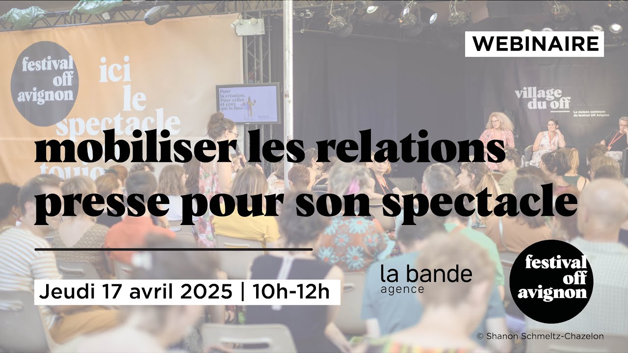 Mobiliser les relations presse pour son spectacle