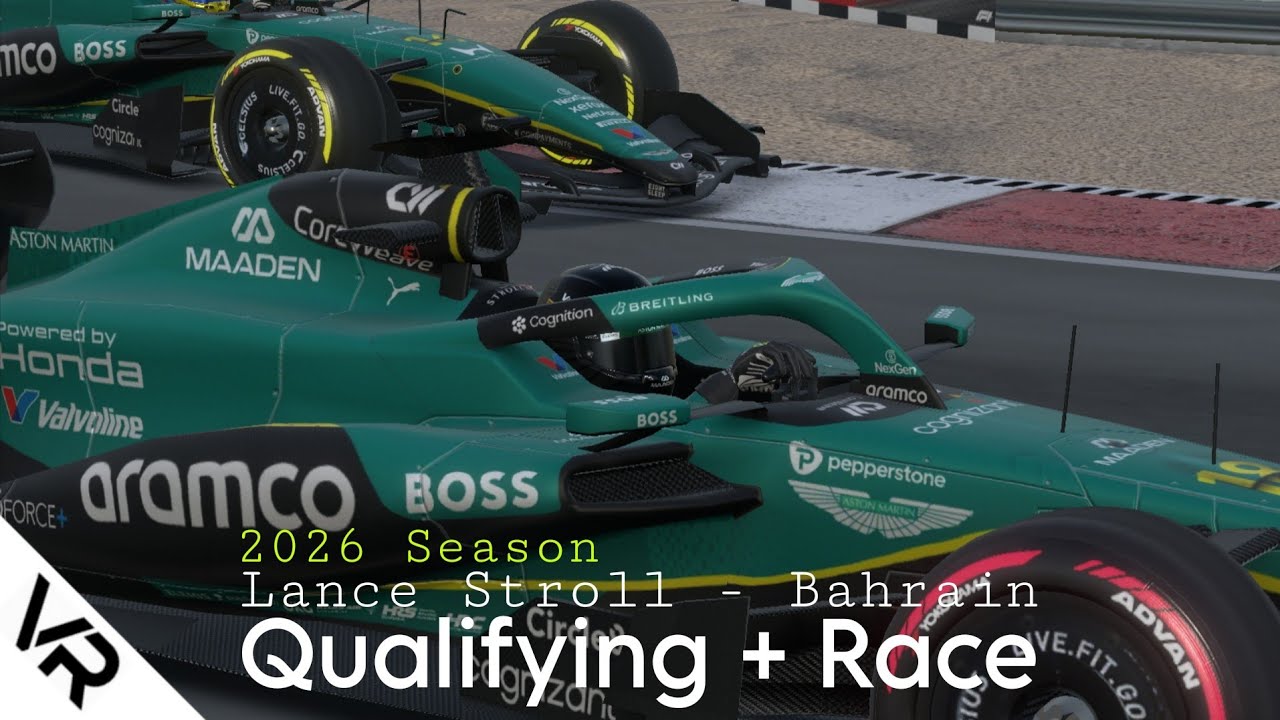 Qualifying Day + Race in Bahrain | Lance Stroll | Aston Martin Aramco F1 Team | Monoposto 2026