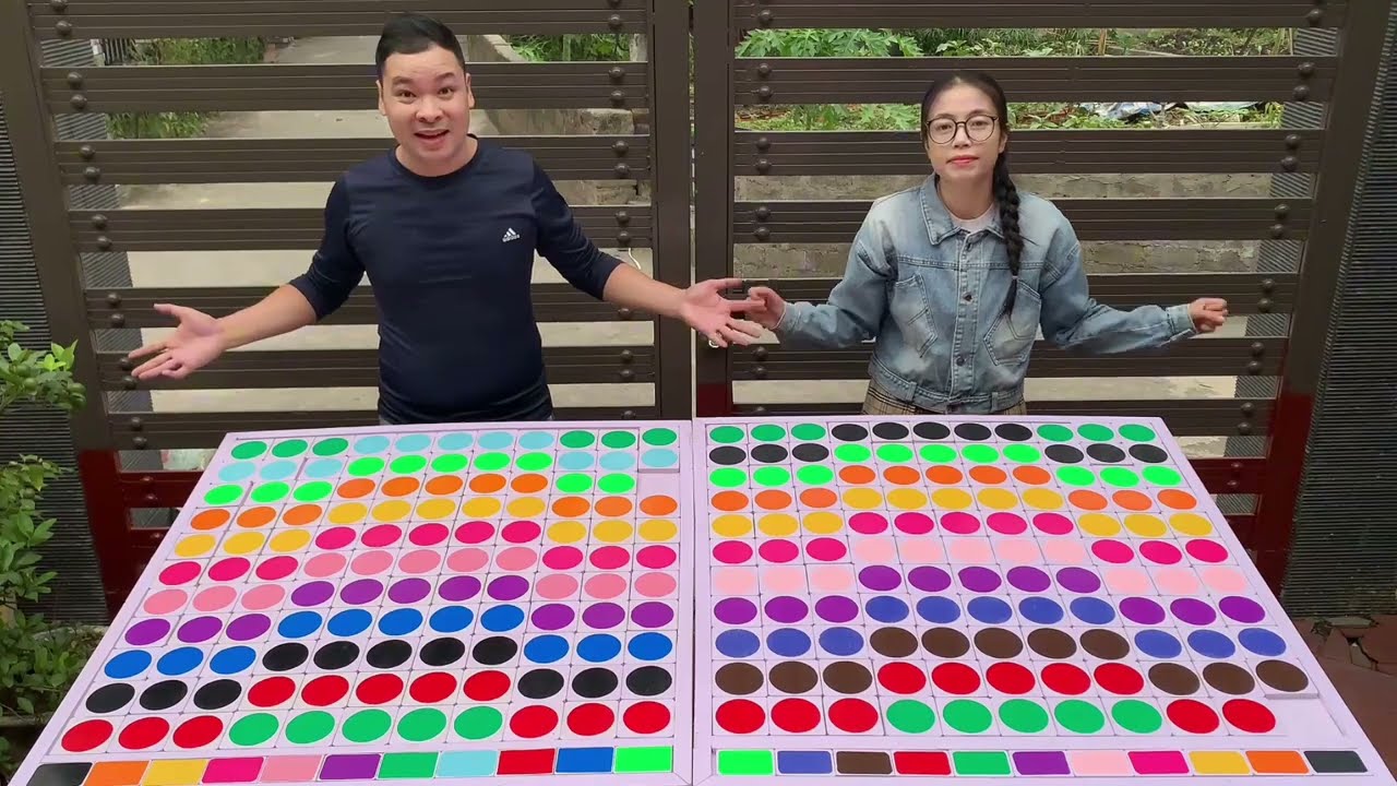 Color puzzle game solve hard mode quickly