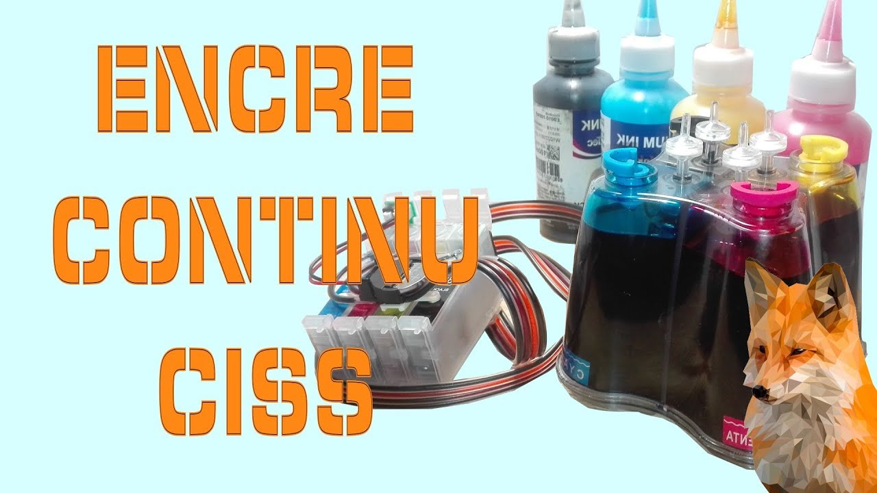 Installer un réservoir CISS