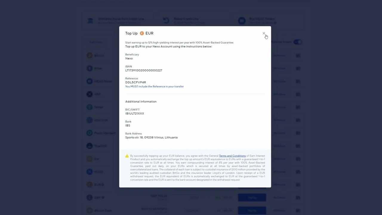 Invest in NEXO today and Earn daily Interest for all your idle assets