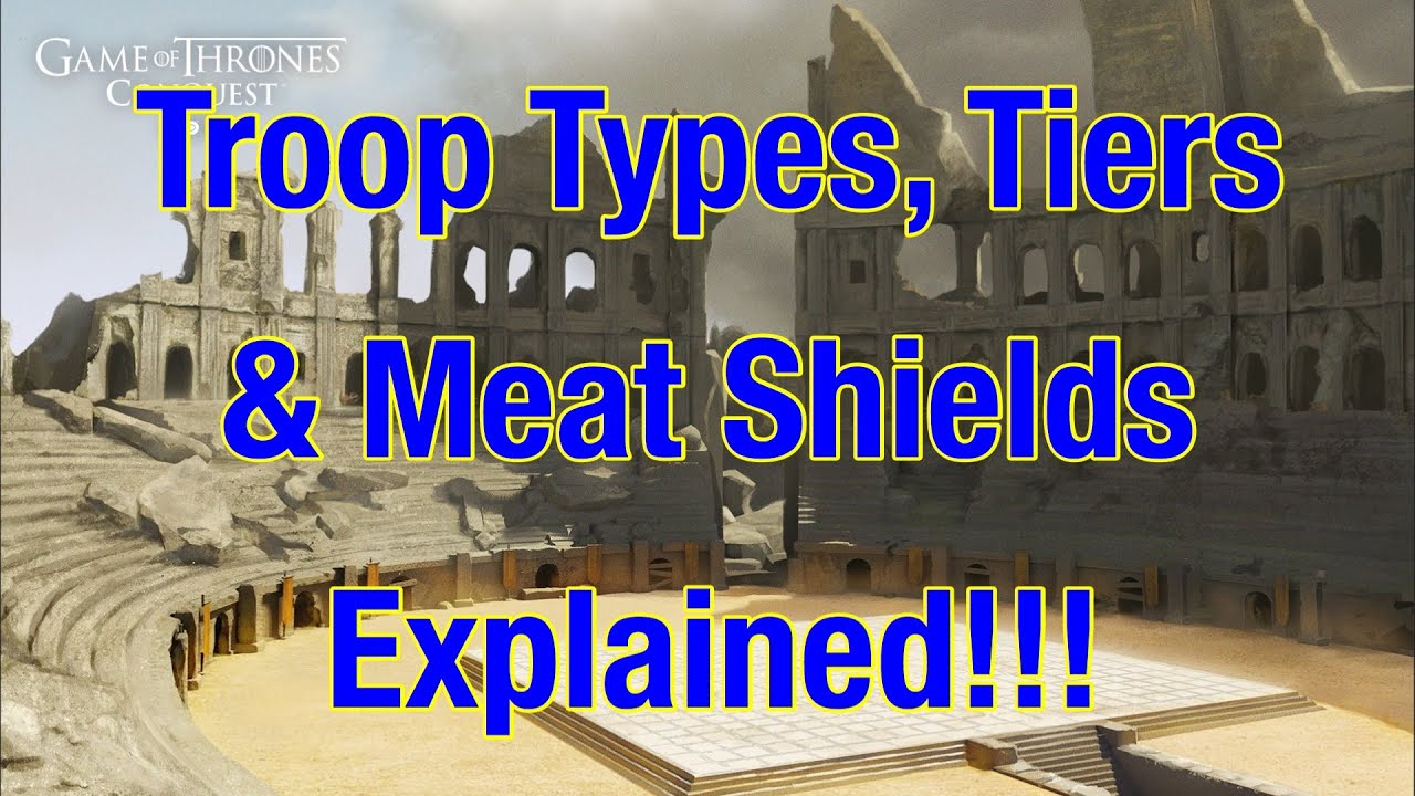 Game Of Thrones Conquest - Army Guide & Troop Types Explained!!!