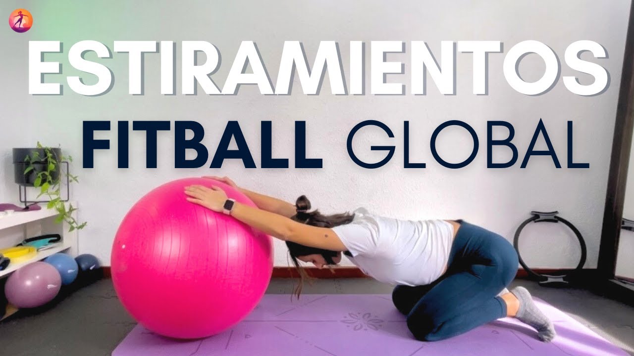 ESTIRAMIENTOS CON FITBALL | 20 MIN | PILATES CON PELOTA GRANDE