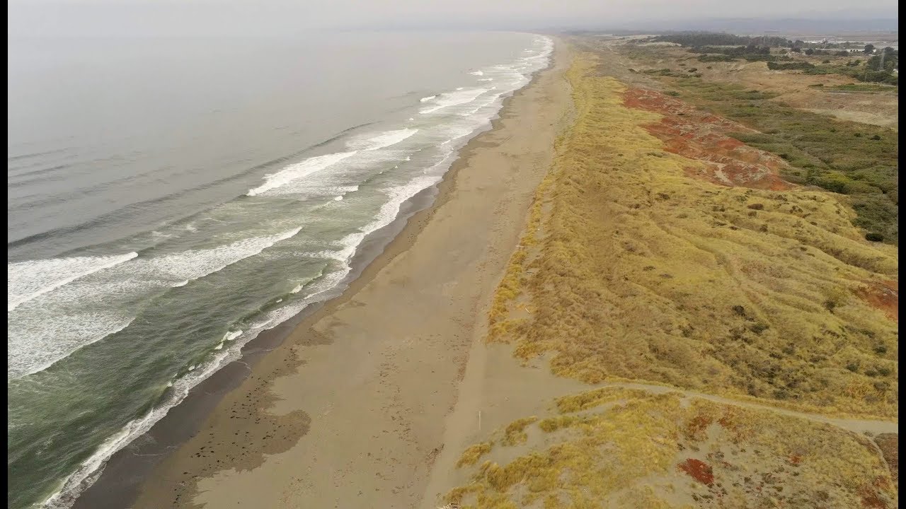 Parrot Anafi Test Flight - Dunes of the Samoa Peninsula