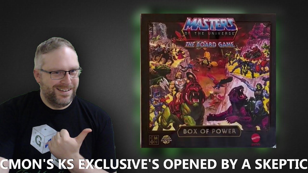 Masters of the Universe Clash For Eternia's Box of Power | UNBOXING