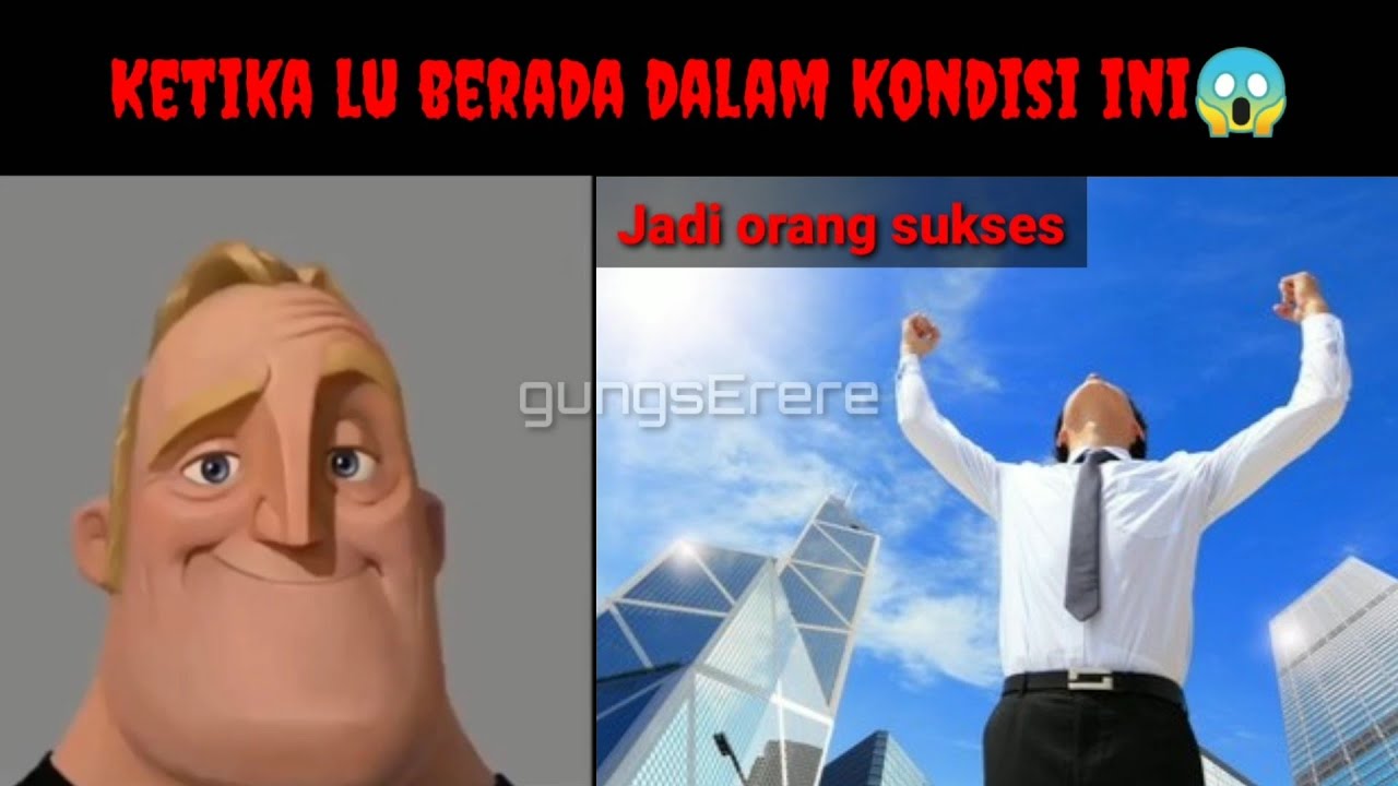Ketika lu berada dalam kondisi ini😱☠️ || Mr Incredible Becoming Uncanny