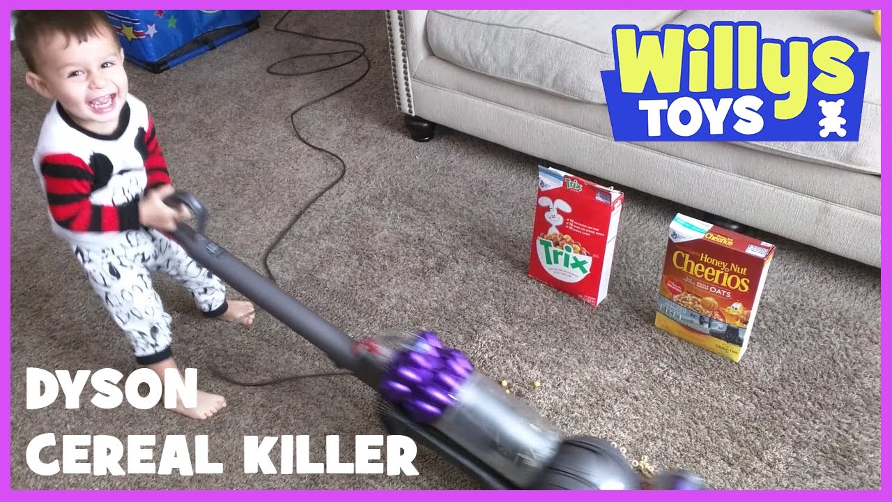 Dyson Ball Compact Vacuum DC50 Unboxing CEREAL KILLER EDITION Funny Cute Happy WILLYS TOYS