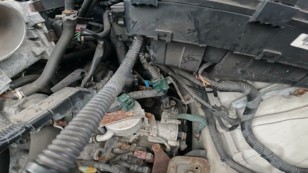 Замена масляного фильтра трансмиссии и датчика скорости на Acura TL 04-08