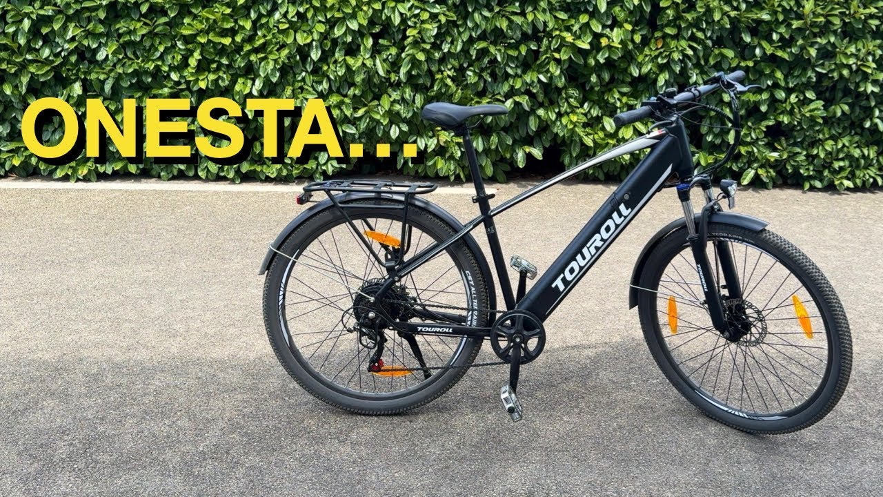 RECENSIONE TOUROLL J1: E-BIKE LOW COST...