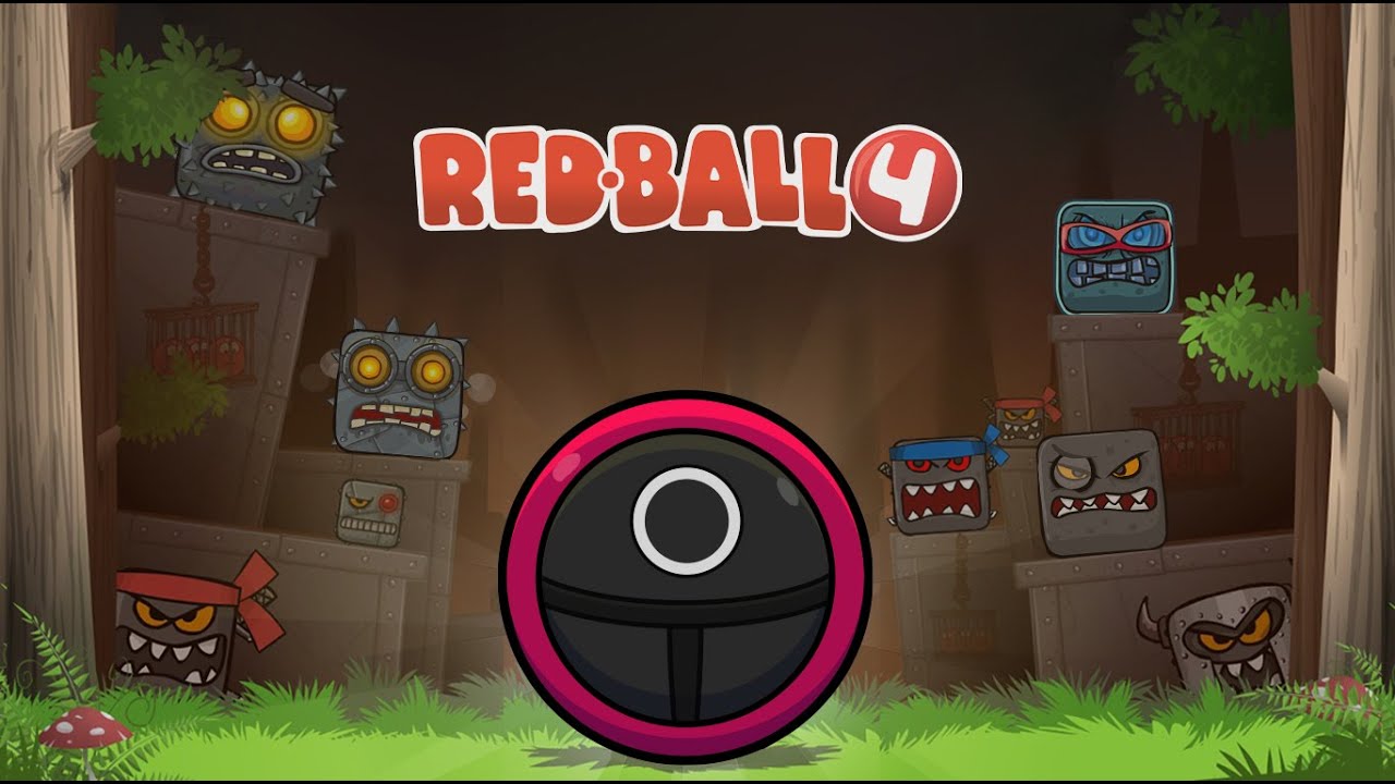 Red Ball 4 | Squid Game In Red Ball World | All Level | All Bosses