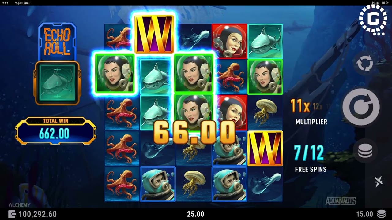 Aquanauts by Alchemy Gaming Slot Features | GamblerID