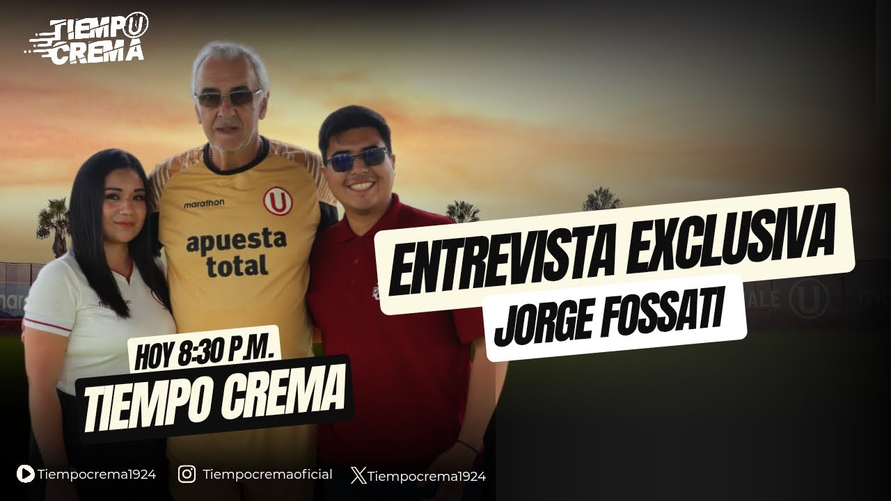 ENTREVISTA CON JORGE FOSSATI | TIEMPO CREMA