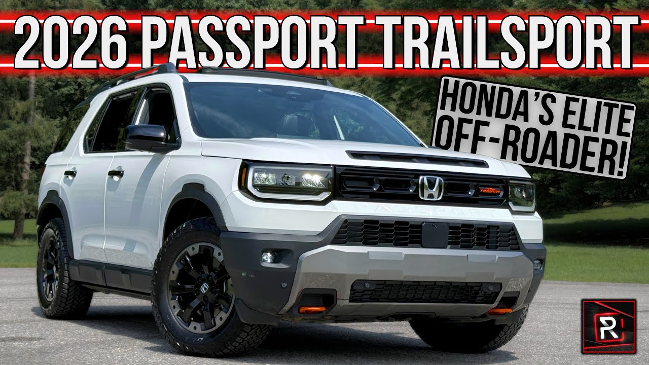 The 2026 Honda Passport Trailsport Elite Is The Ultimate Family SUV For Off-Road Adventures