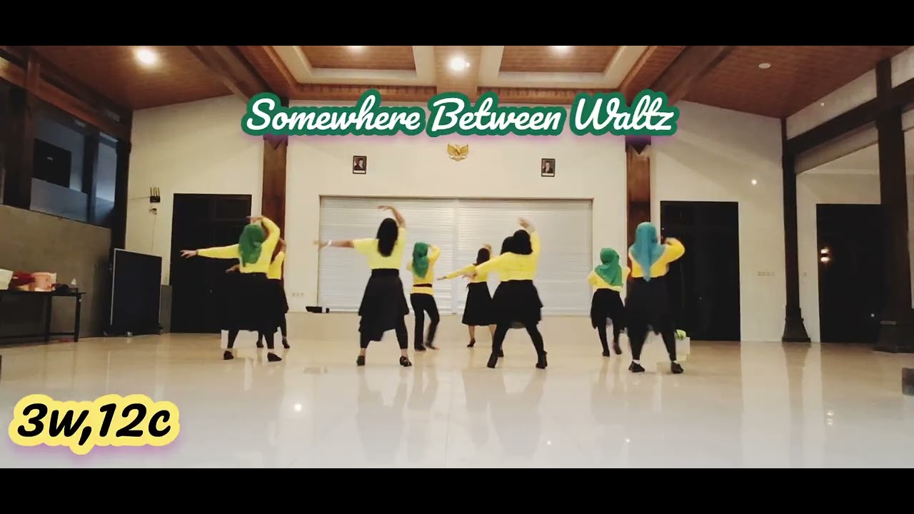 Somewhere Between Waltz/High Beginner/Choreo Adeline Ade(INA)/Demo by Smetamoris LDC