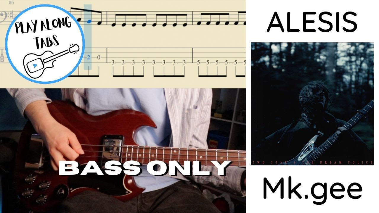Mk.gee: Alesis - Bass Cover with Bass Tabs (Bass Only)