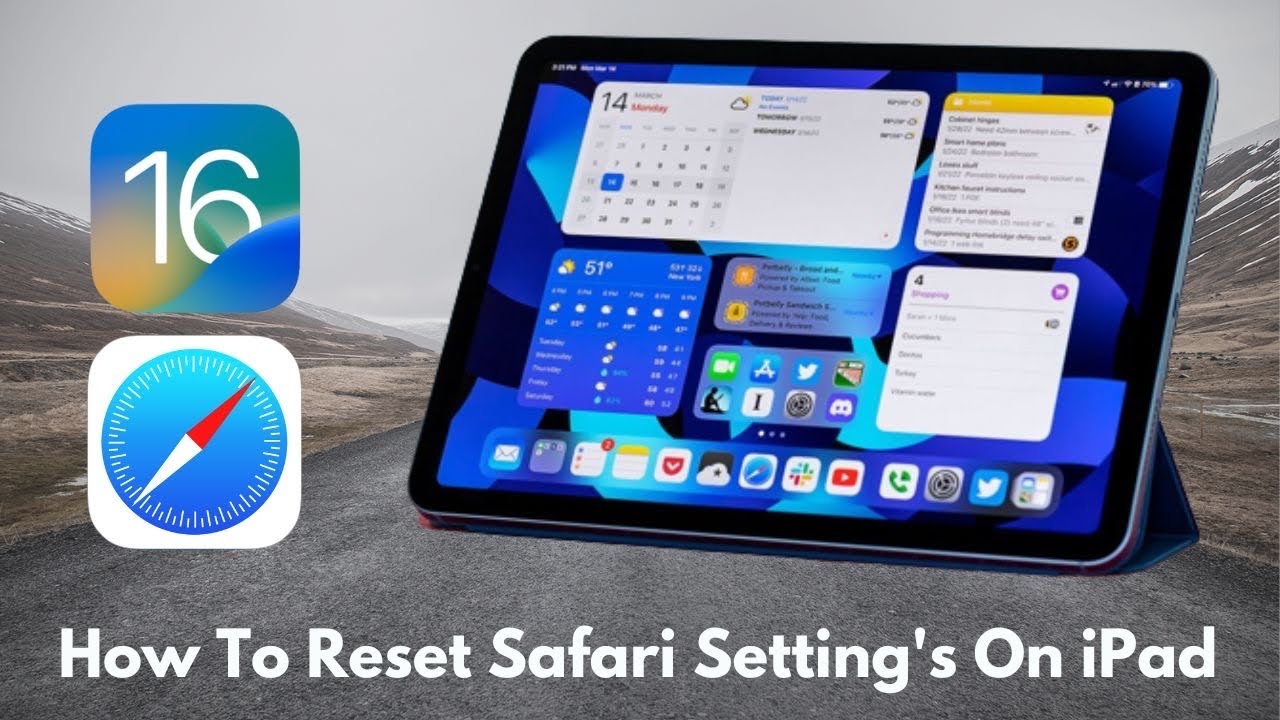 iPad OS 16! Как сбросить настройки браузера Safari на iPad