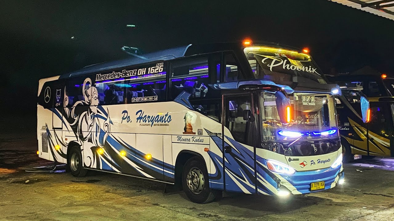 Trip Bus Cepat PO. HARYANTO Jogja-Jakarta | Mercedes-Benz 1626